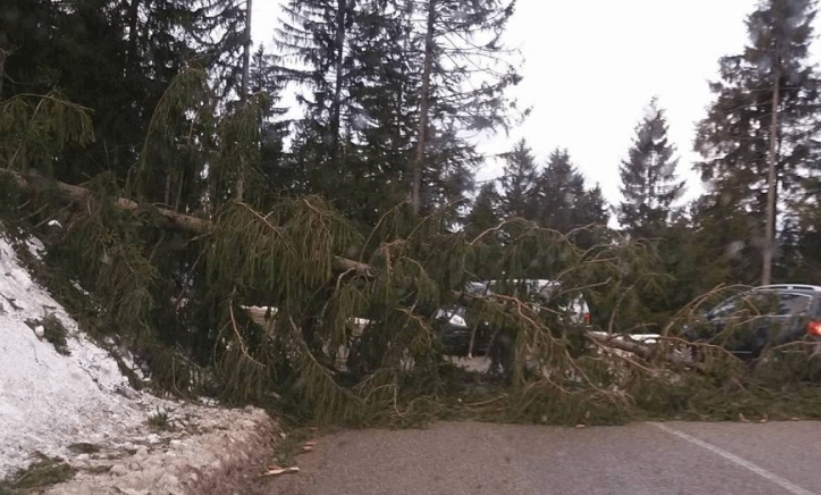 PUTEVI: Ne koristiti put Banjaluka-Kneževo zbog jakih udara vjetra