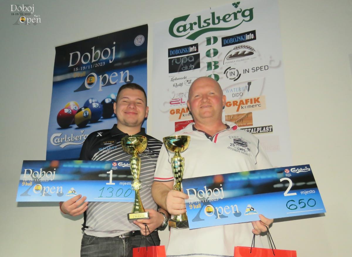 DOBOJ: Nemanja Mićić osvojio jubilarni "Doboj Open" turnir u bilijaru