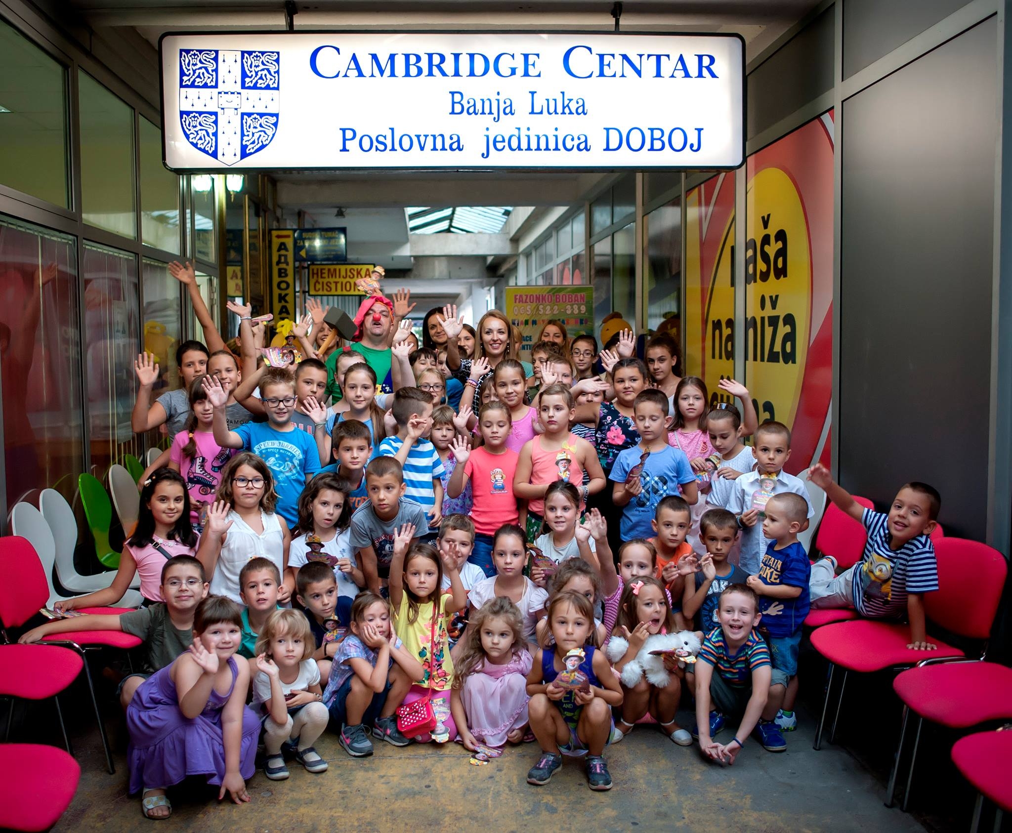 CAMBRIDGE CENTAR DOBOJ Engleski jezik za djecu predškolskog i školskog uzrasta i odrasle!