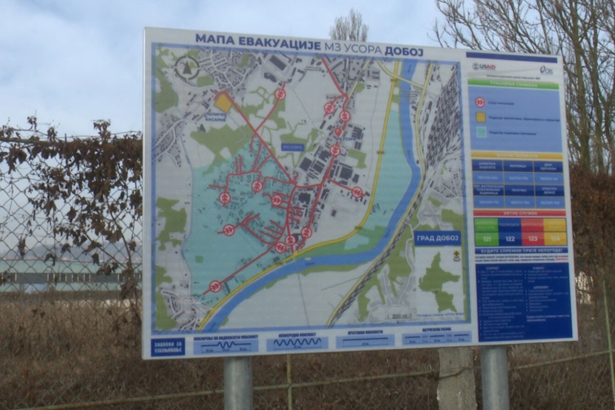 DOBOJ: Mještani dobili mape za spas