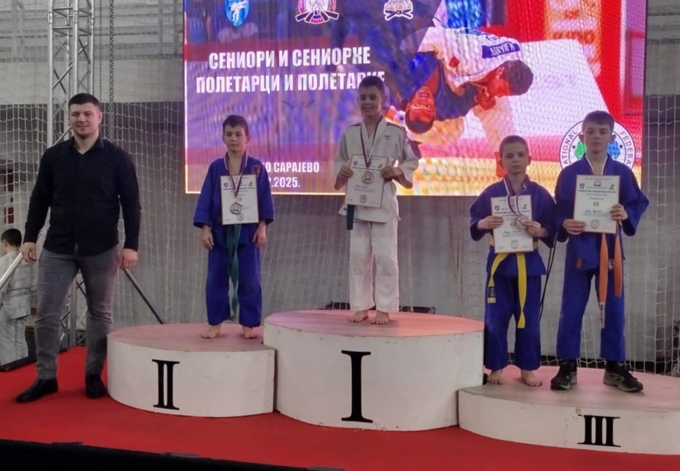 DOBOJ: Bronzana medalja za Džudo klub "Morote" Petrovo na Prvenstvu Republike Srpske (FOTO)