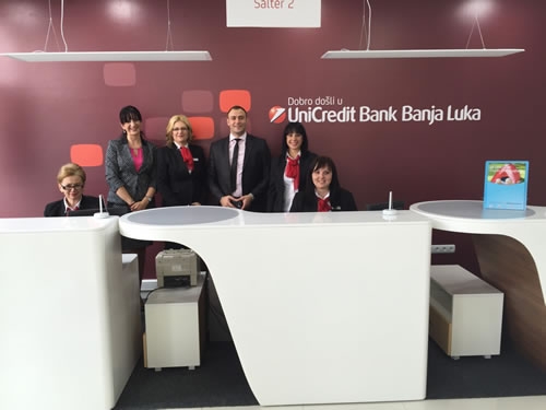 DOBOJ: UniCredit Bank Banja Luka na novoj lokaciji (FOTO)
