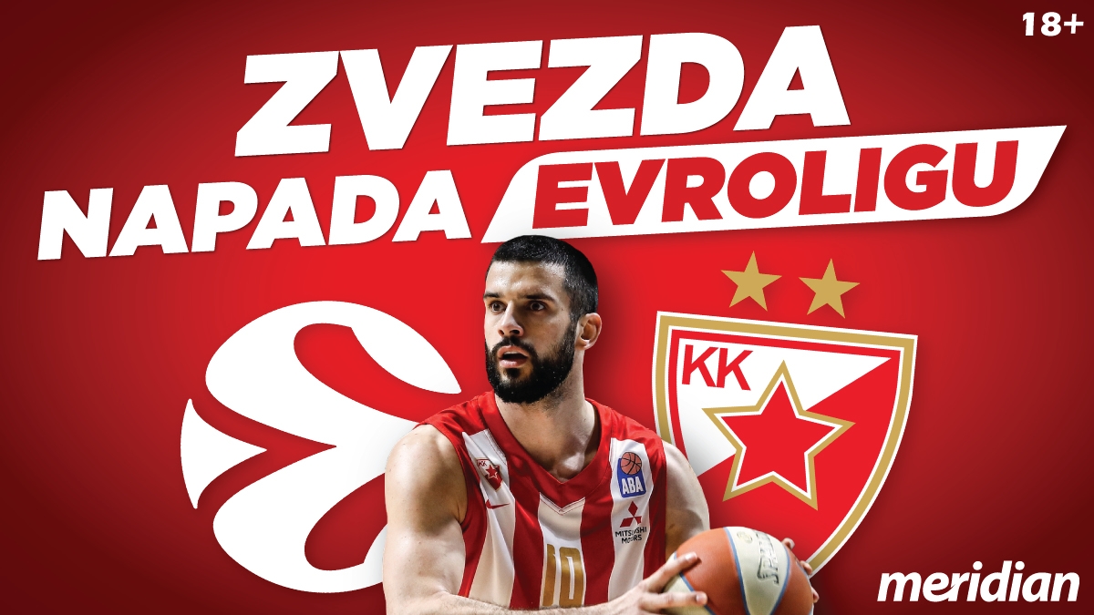 Meridianbet: NAJVEĆE KVOTE ZA EUROLIGU! Večeras će svi rekordi za „LIVE“ klađenje biti OBORENI!