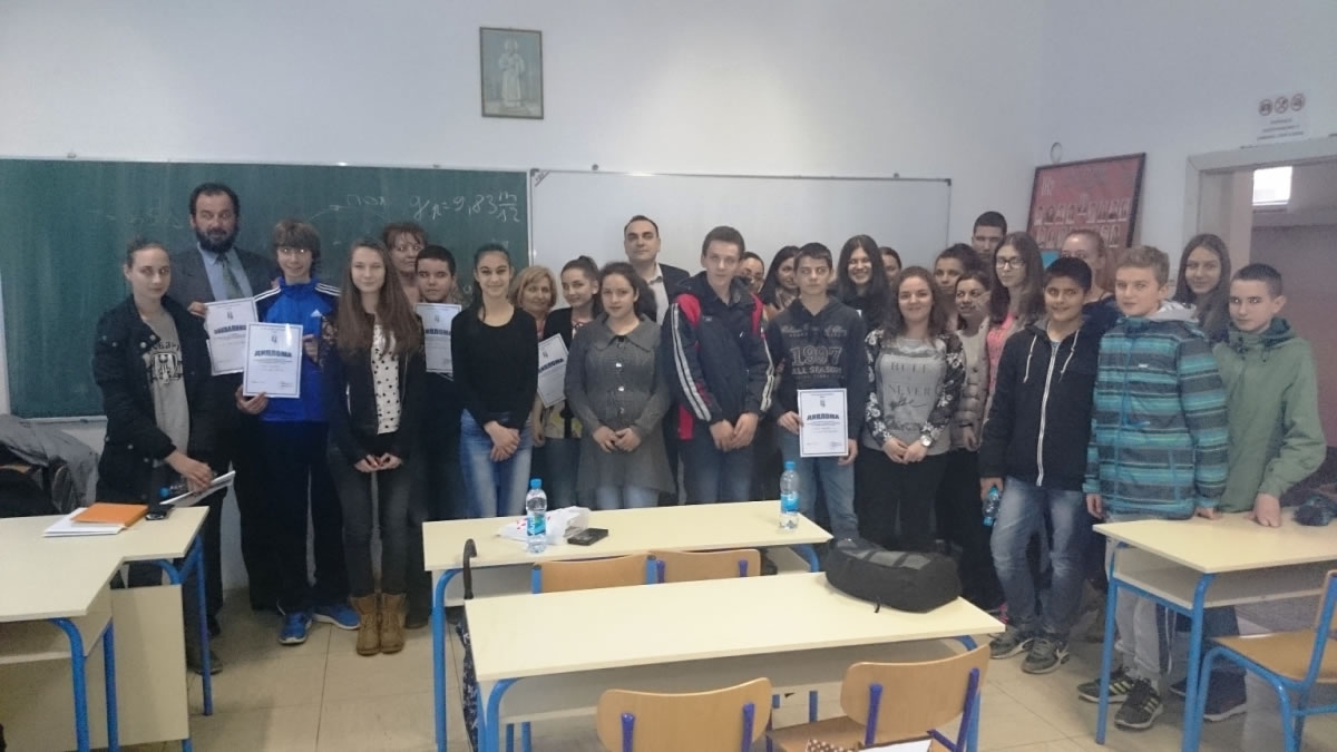 DOBOJ: Opštinsko takmičenje iz fizike za osnovce (FOTO)