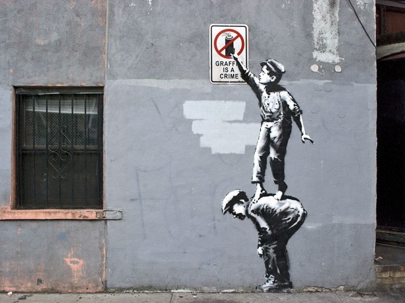 ESTETIKA Banksy - umetnost subverzije
