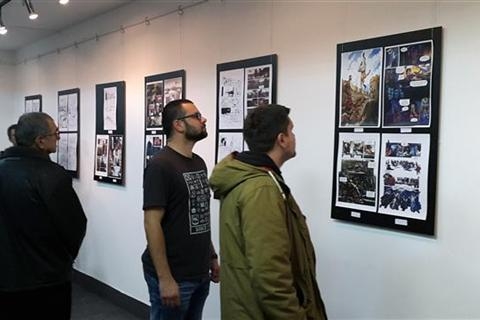 DOBOJ: Otvorena izložba stripa (FOTO)