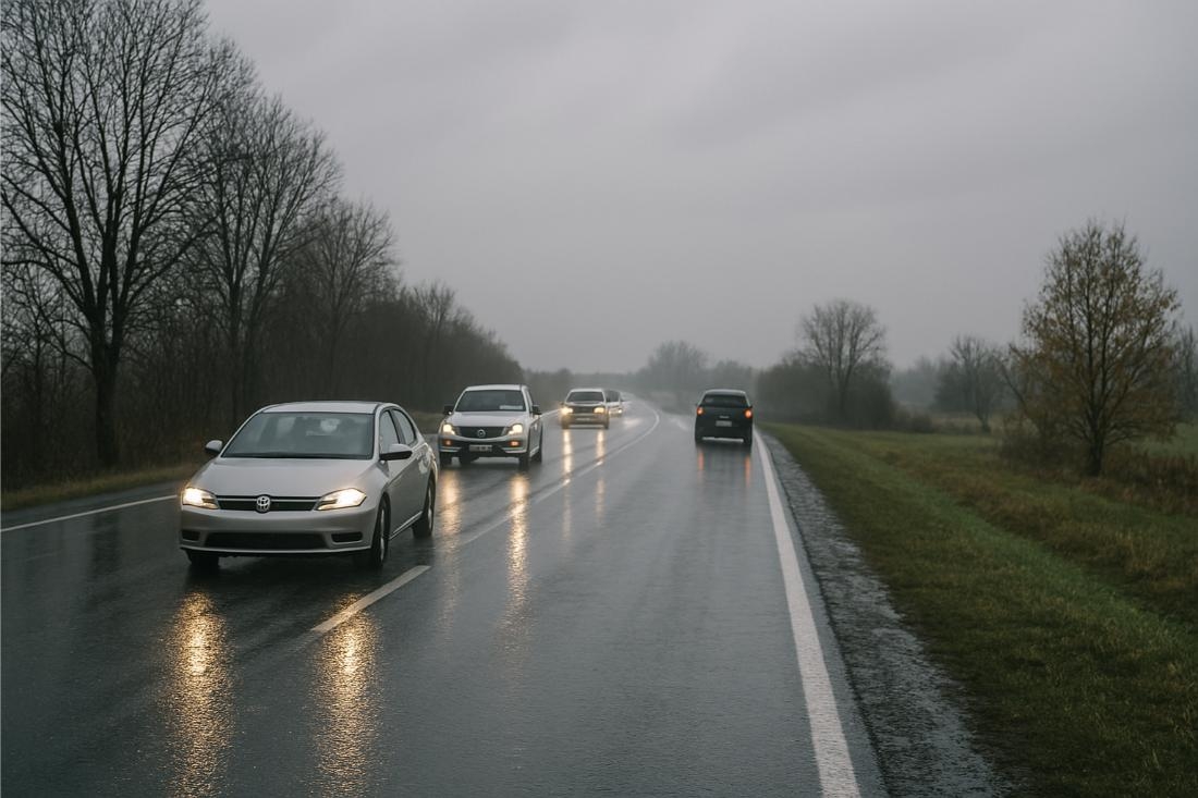 PUTEVI: Kolovozi uglavnom mokri i klizavi