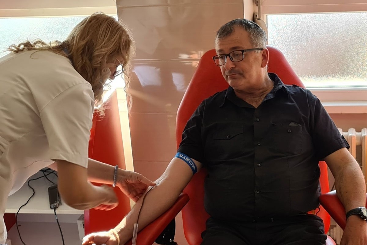 DOBOJ: Dva puta ranjen, danas redovno daje krv