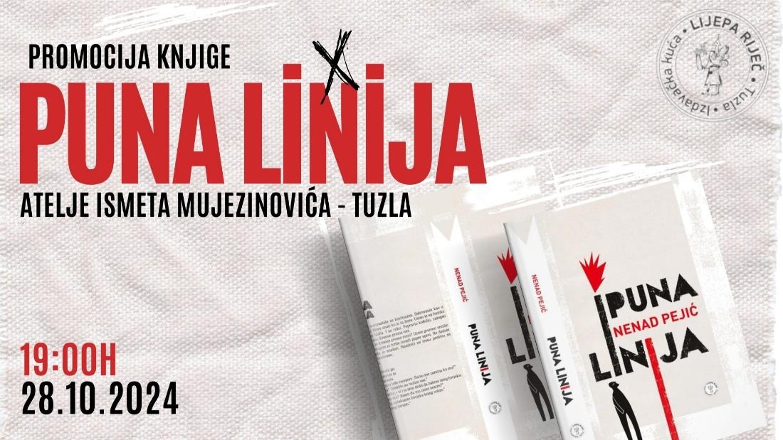 Promocija knjige "Puna Linija" Nenada Pejića u Tuzli