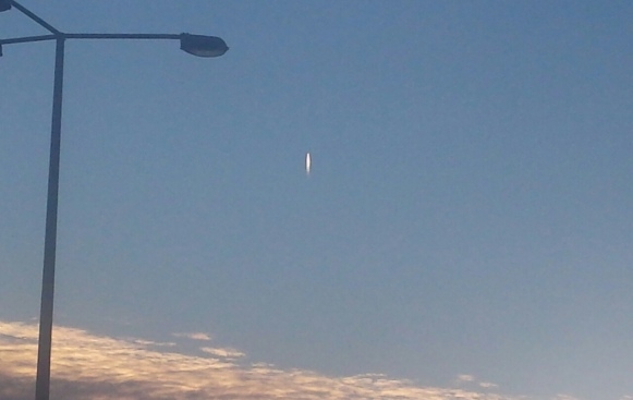 DOBOJ: Čudan objekat na nebu iznad grada