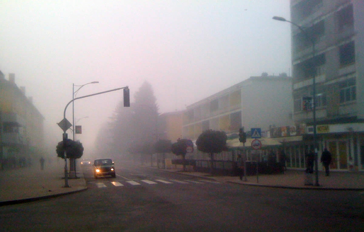 PUTEVI: Gusta magla u kotlinama uz riječne tokove