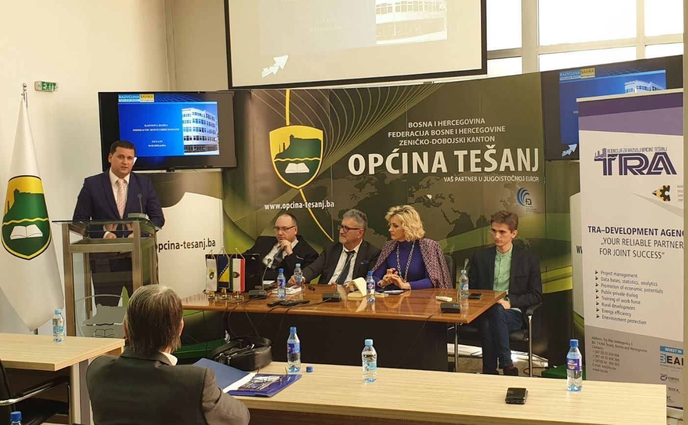 DOBOJ: Prezentacija "Nove kreditne linije Razvojne banke FBiH" u Tešnju