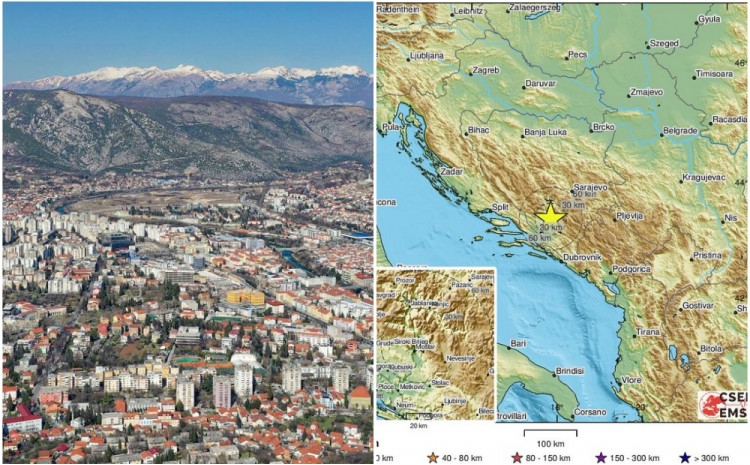 JAVLJA EMSC Novi zemljotres u Bosni i Hercegovini