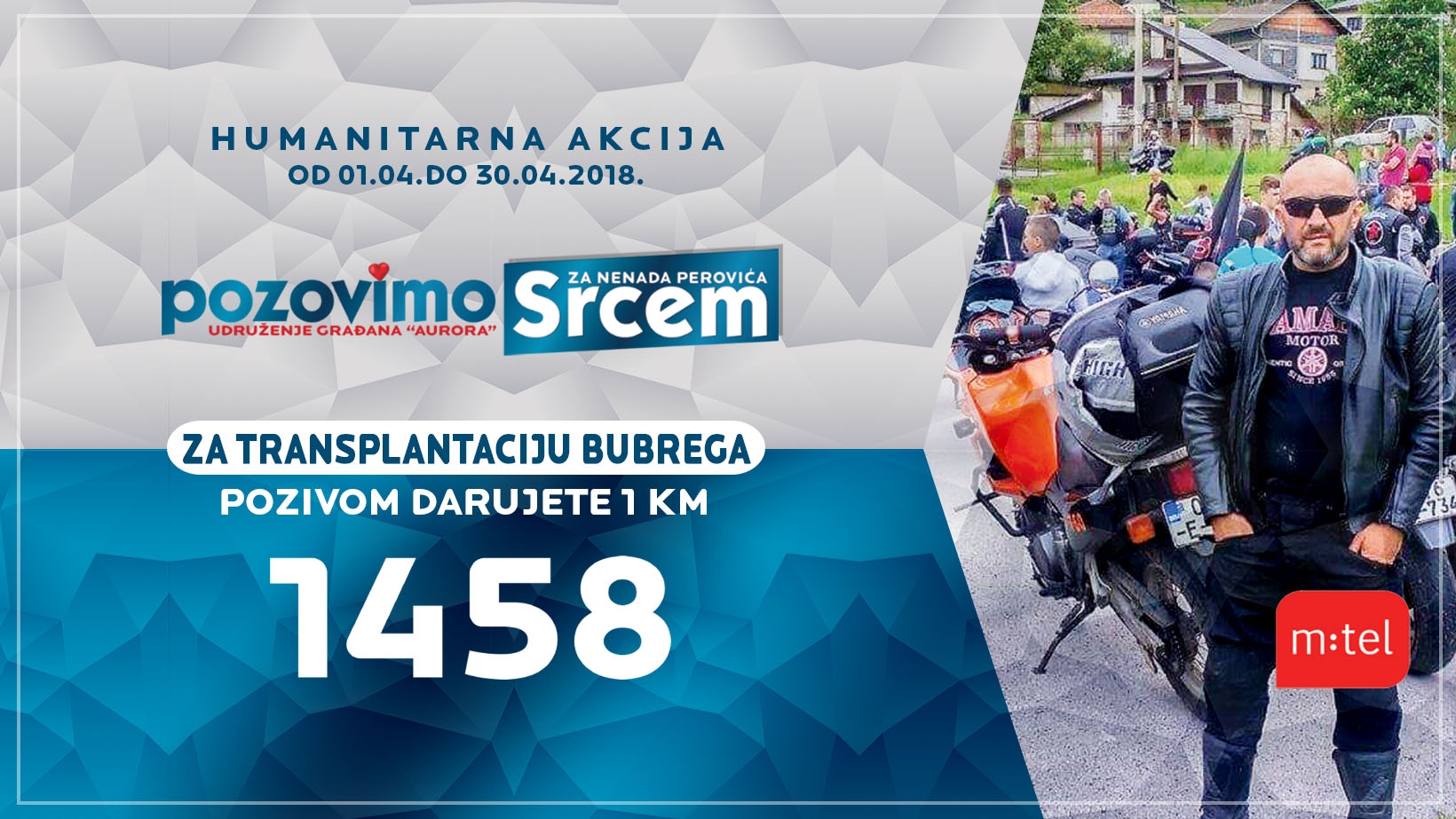 POZOVIMO SRCEM 1458: Humanitarna akcija za Nenada Perovića