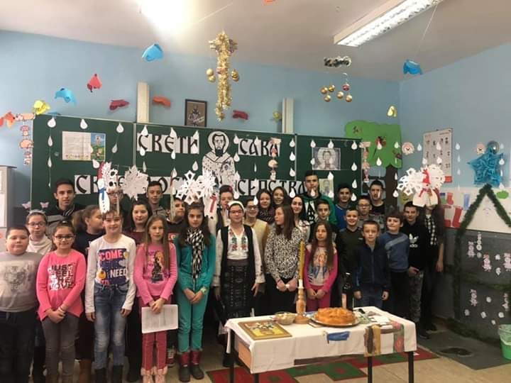 DOBOJ: Svetosavsкa svečanost u OŠ “Ozren" Donja Paklenica (FOTO)