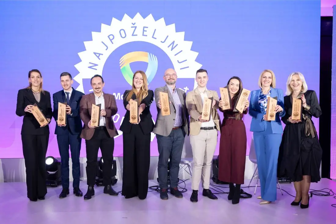 Proglašeni najpoželjniji poslodavci u BiH za 2024. godinu!
