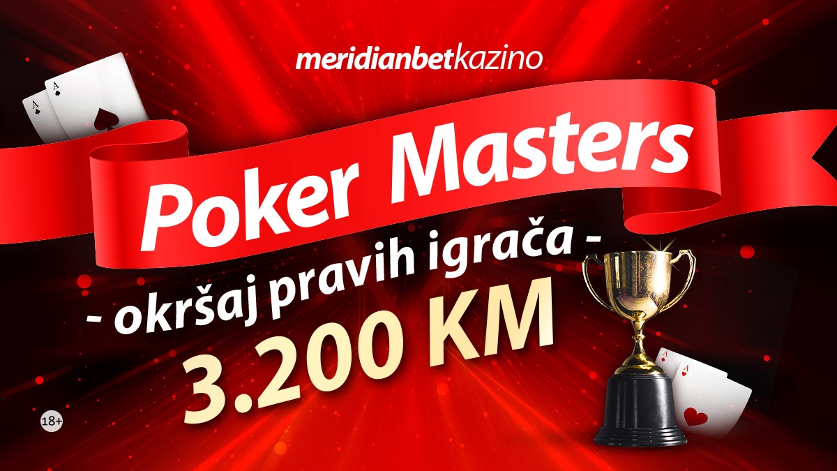 POKER MASTERS: Revolucija u takmičenju na Meridianbet online casinu