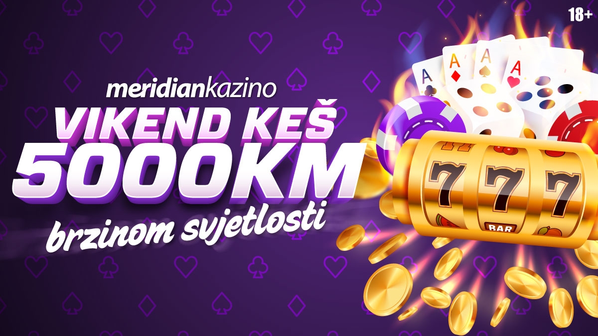 ČISTI LUKSUZ! Igraj Brzi Vikend Keš, a Meridian GARANTUJE DOBITAK!