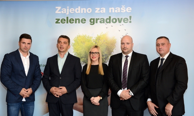 DOBOJ: Projekat „Zajedno za naše zelene gradove“ uljepšao grad