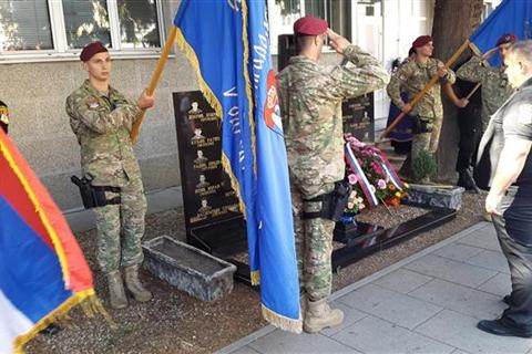 DOBOJ: Pomen stradalim pripadnicima specijalne policije