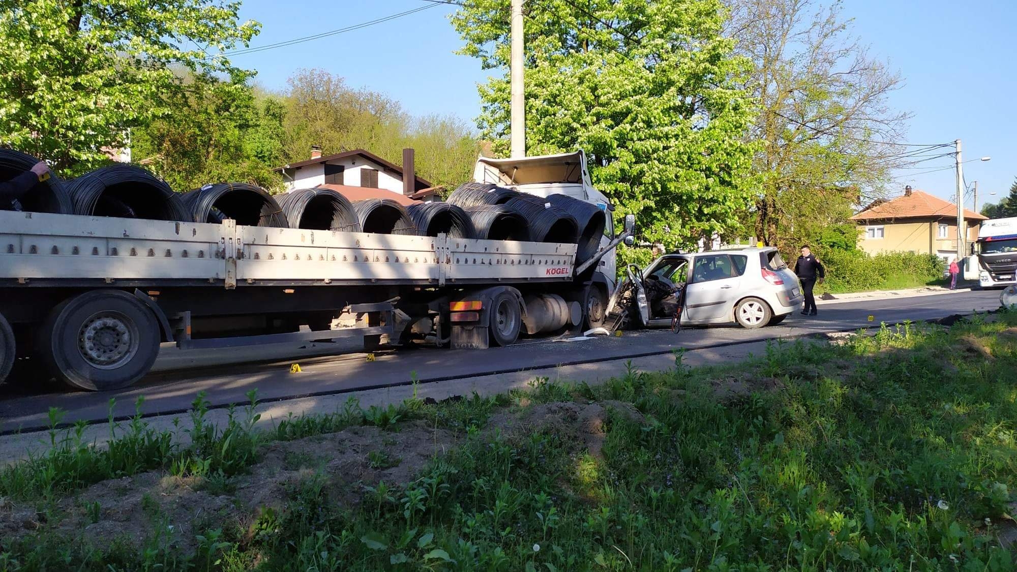 DOBOJ: Saobraćajna nezgoda u naselju Bare