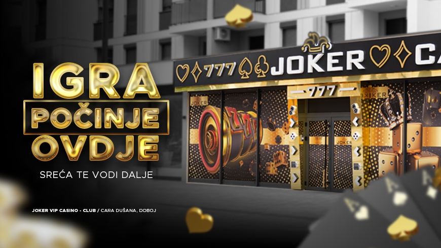 Dočekajte Novu Godinu uz Jackpotove i Happy Hour u Joker VIP Casinu!
