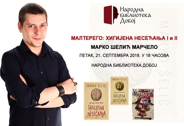 DOBOJSKI INFO NAJAVLJUJE: Promocija knjige Marka Šelića Marčela