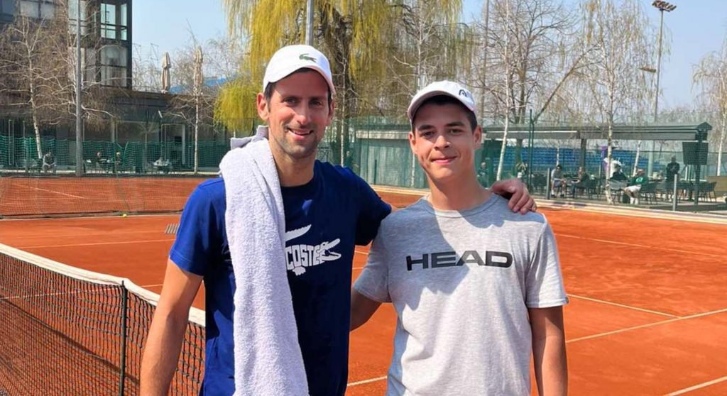 DOBOJ: Prvak Evrope trenirao s Novakom