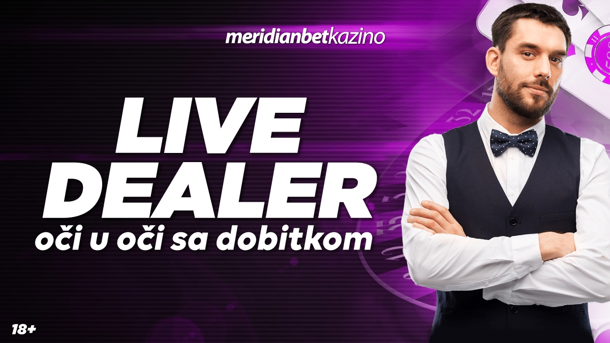 MERIDIAN onlajn kazino: Nova DIMENZIJA UŽIVO IGRE!