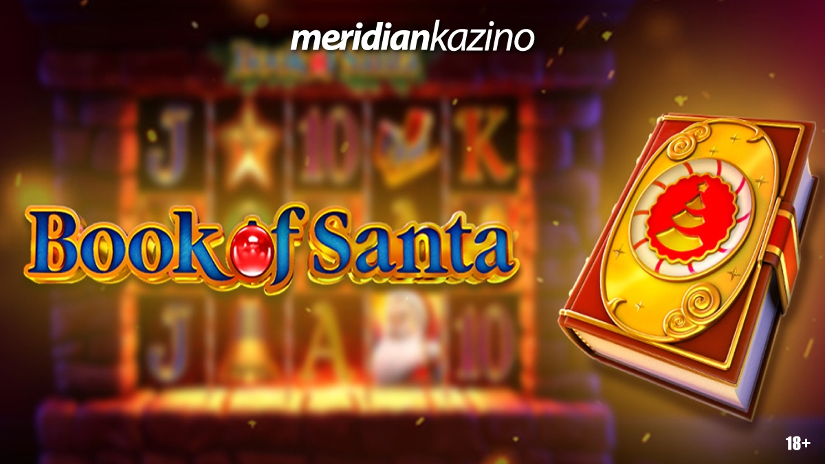 MERIDIAN KAZINO – BOOK OF SANTA je praznična džekpot avantura!