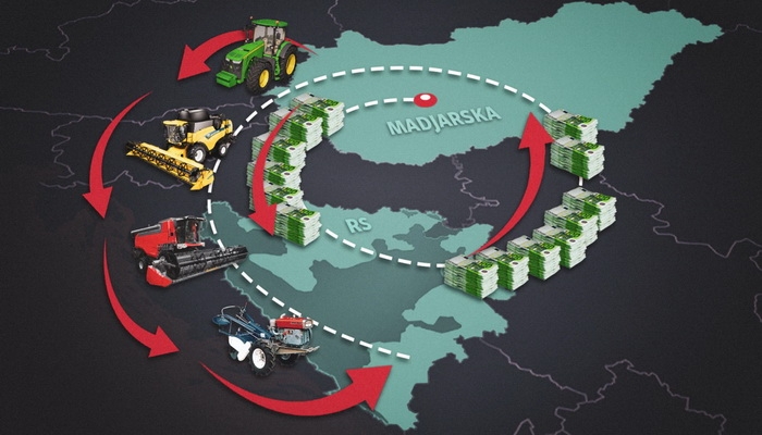 Novcem iz Orbanove pomoći za RS kupovaće se mađarske mašine