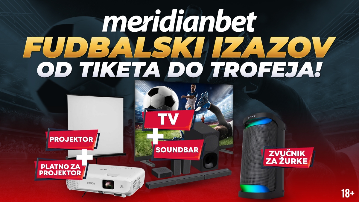 Meridian te zove: Postani šampion FUDBALSKOG IZAZOVA i osvoji poklone