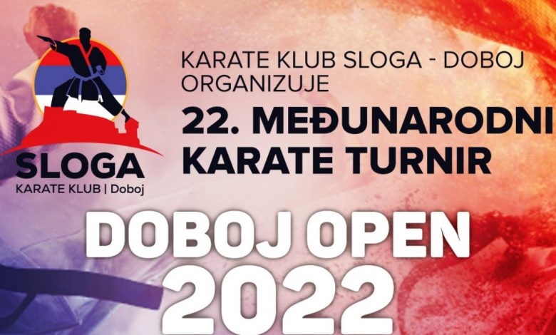 DOBOJ: 22. Međunarodni karate turnir „Doboj open” biće održan 13. novembra