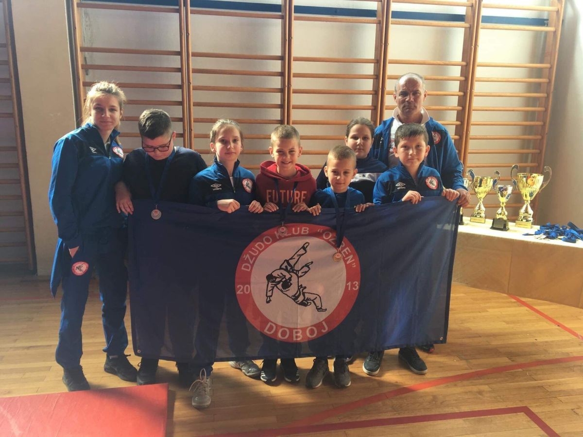 DOBOJ: Džudisti "Ozrena" zapaženi u Kutjevu (FOTO)