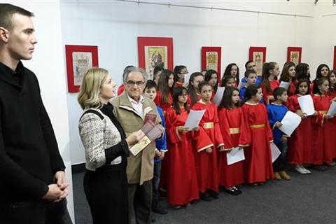 DOBOJ: Izložba kaligrafije "Slika i reč, tradicija i interpretacija"