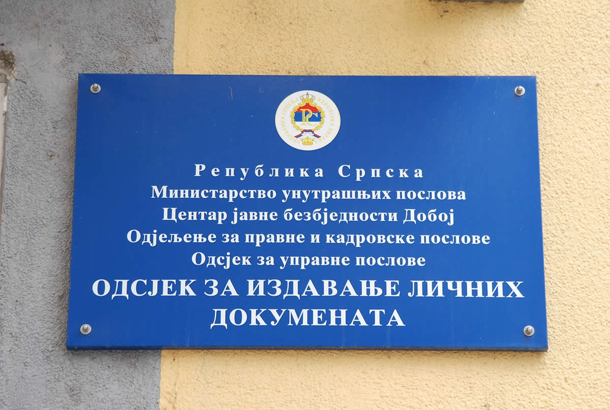 DOBOJ: Lokacije za izdavanje ličnih dokumenata radiće za vikend