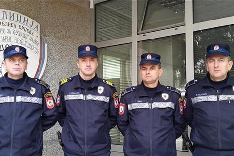 DOBOJ: Pohvaljeni policajci koji su spasili ženu iz rijeke Bosne