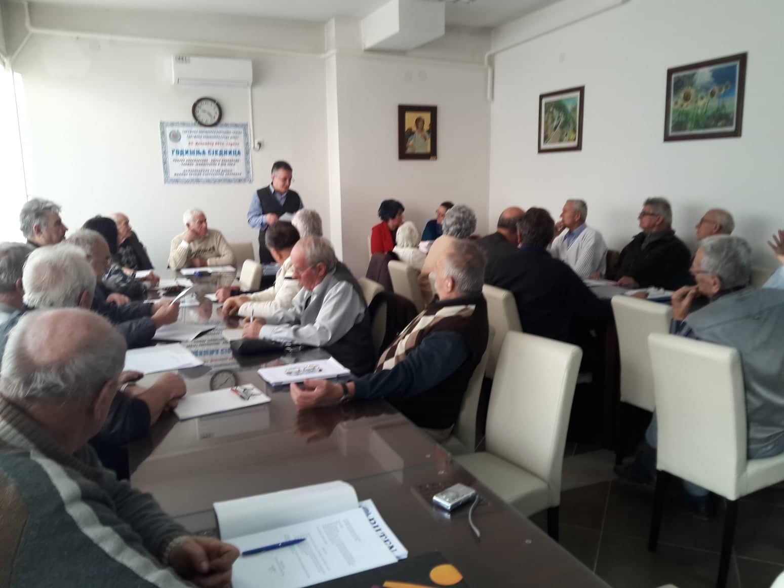 DOBOJ: Godišnja sjednica Udruženja penzionera grada