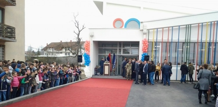 DOBOJ: Završena izgradnja novog objekta OŠ "Đura Jakšić" u selu Podnovlje