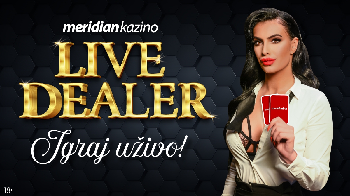 Meridian Online Kazino: Najuzbudljivija UŽIVO igra protiv LIVE DEALERA!