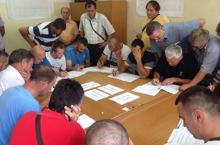 DOBOJ: Završeno probno testiranje radnika