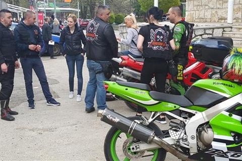 DOBOJ: Akcija "Bezbjednost saobraćaja - čuvajmo bajkere" (FOTO)