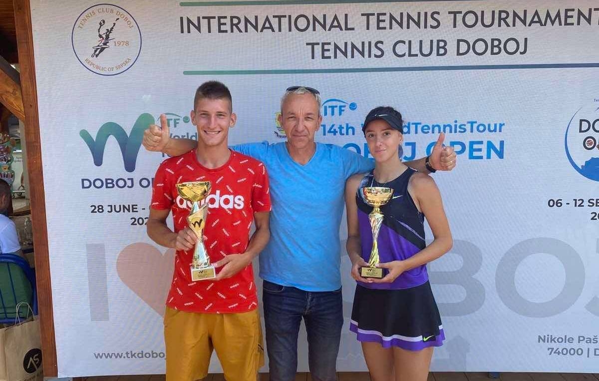 DOBOJ: Andrej Nedić i Suana Tucaković pobjednici "ITF juniors J5"