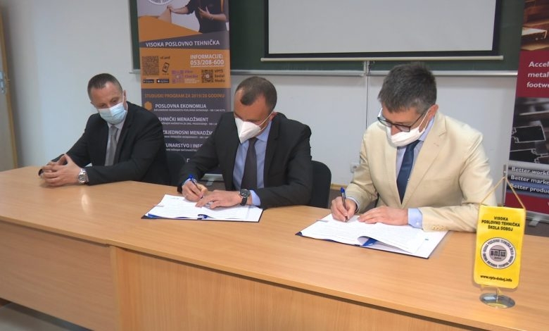 DOBOJ: VPTŠ Doboj potpisala ugovor o realizaciji projekta „Doboj – Centar izvrsnosti 2021”