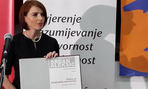 DOBOJ: Prestižna nagrada “Srđan Aleksić” dodijeljena CIN-u