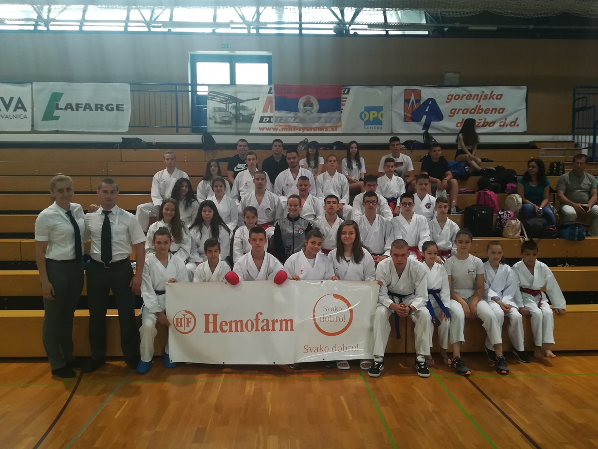 DOBOJ: Srebro za karatiste „Sloge-Hemofarm” u Sloveniji (FOTO)