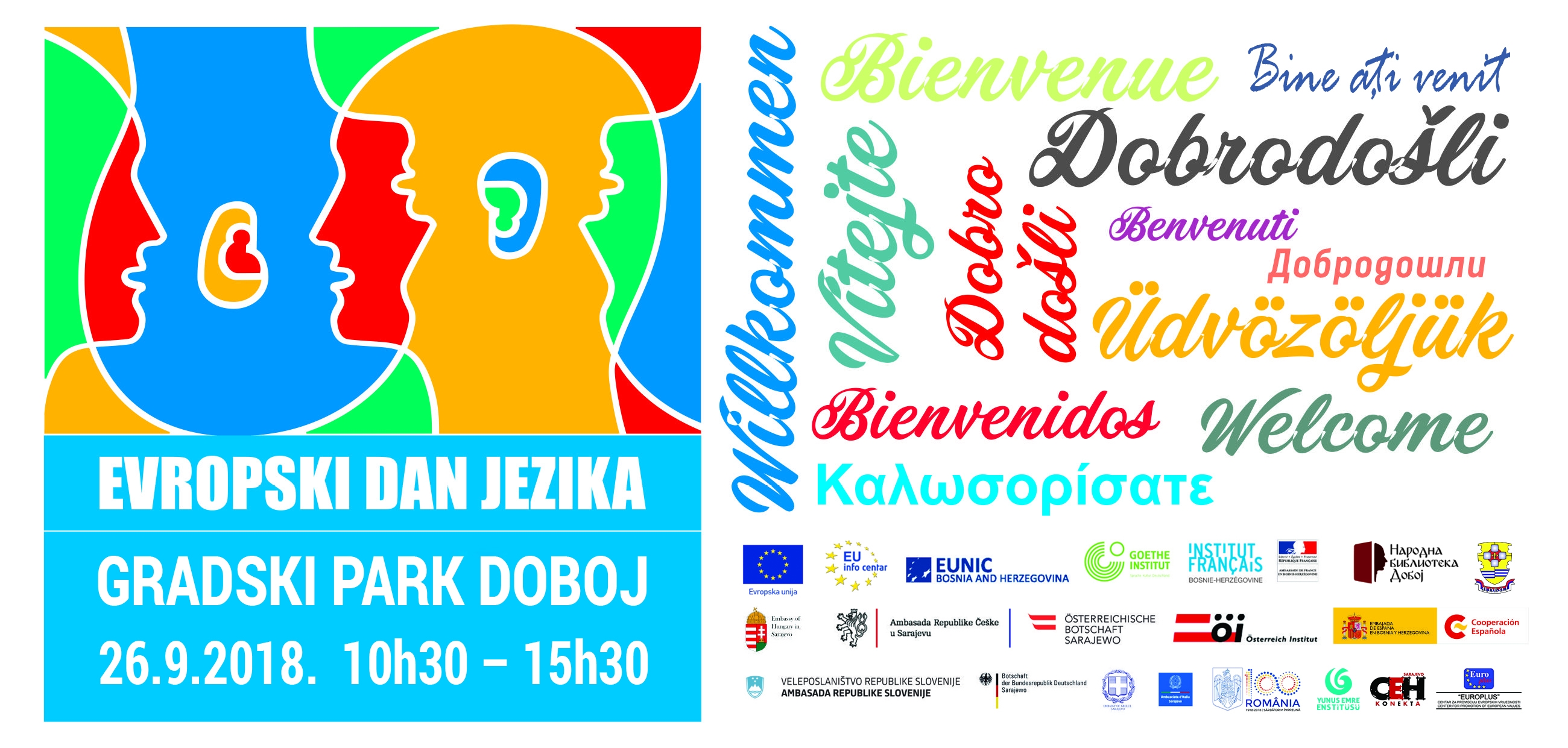 DOBOJSKI INFO POZIVA: Obilježite sa nama Evropski dan jezika!