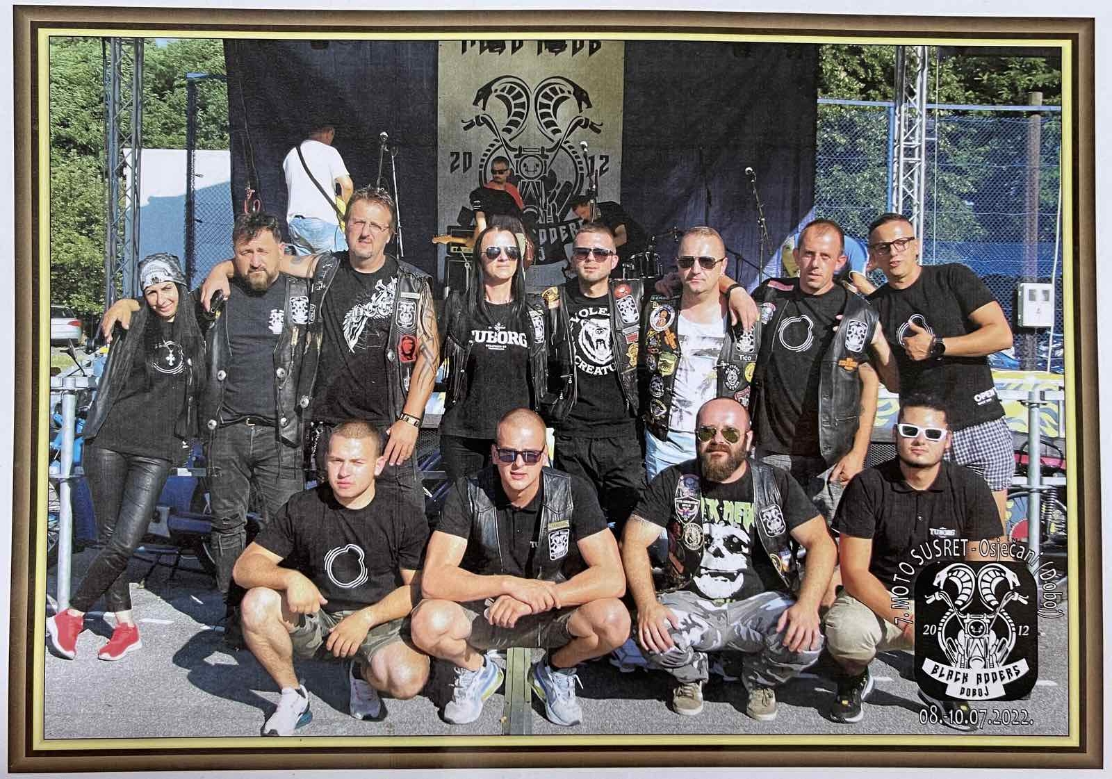 OKOM KAMERE: 7. Moto skup i 10 godina postojanja Moto kluba "Black Adders" (FOTO) (VIDEO)