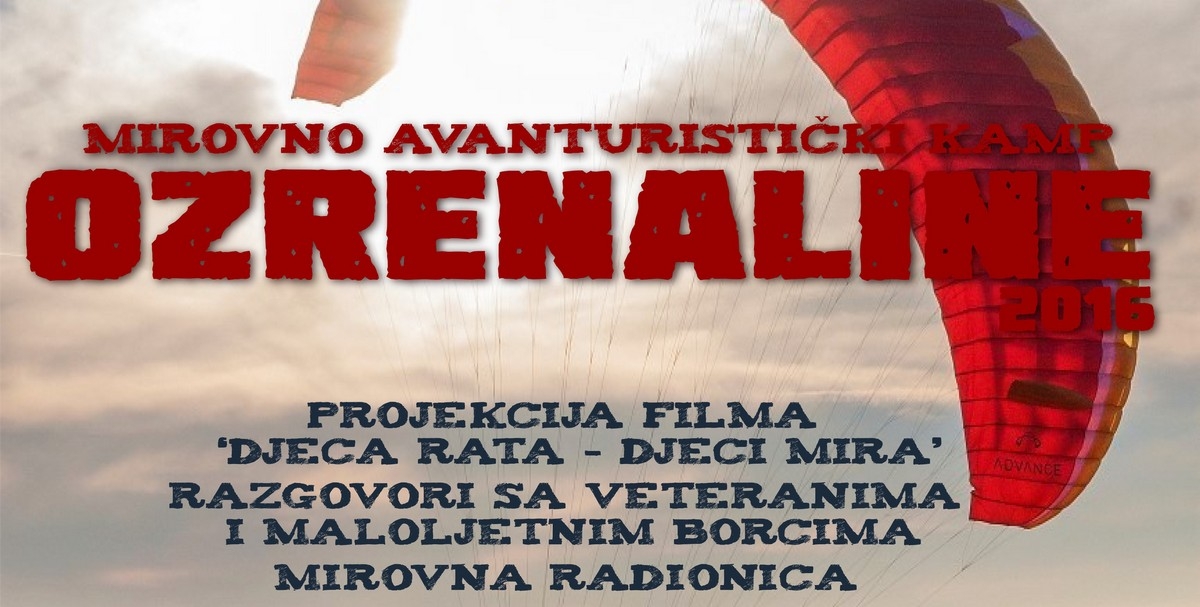 DOBOJ: Mirovno avanturistički kamp „Ozrenaline 2016.“