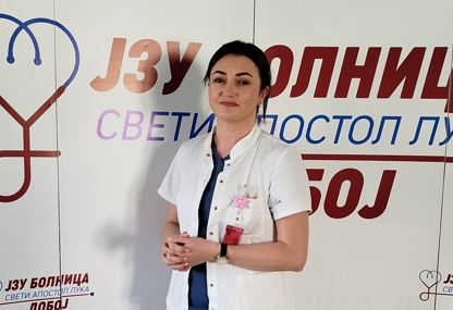 DOBOJ: Dr Sonja Dujković, mlada snaga Bolnice